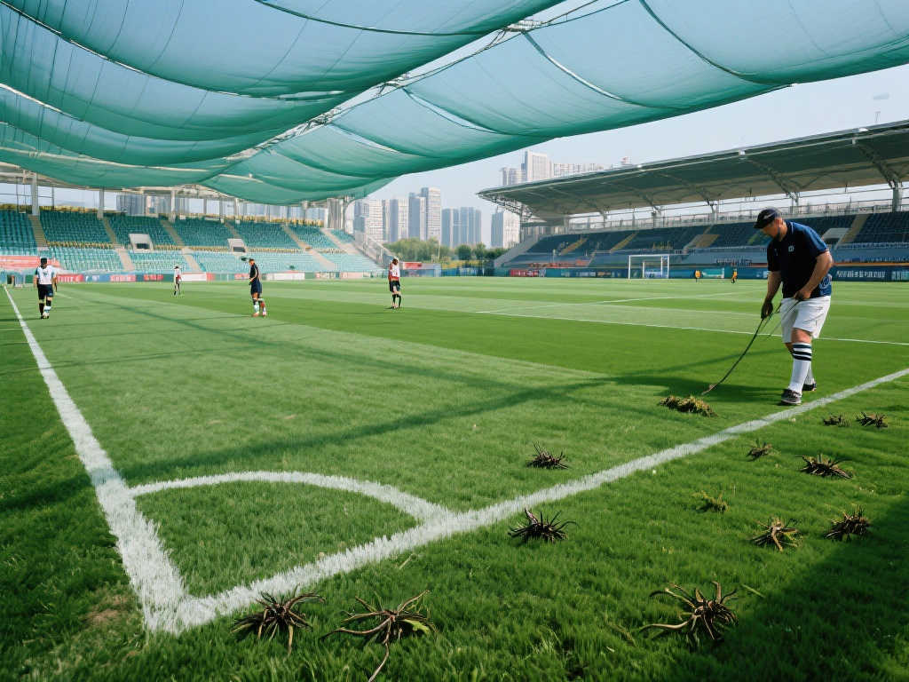 中超联赛提升草皮质量，迎接高温赛季
